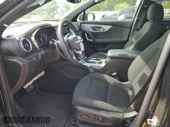 2021 Chevrolet Blazer LT with VIN 3GNKBCRS4MS541390, listed as a Copart auction lot 56626615 with 59,235 mi miles and Non repairable. Bid and sale history available at DreamBid. Image 7.
