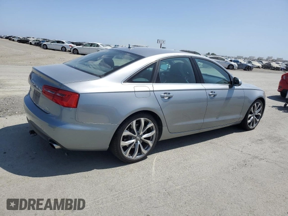 2015 Audi A6 Premium Plus with VIN WAUGFAFCXFN021824, listed as a Copart auction lot 60576435 with 164,019 mi miles and Clean title. Bid and sale history available at DreamBid. Image 3.