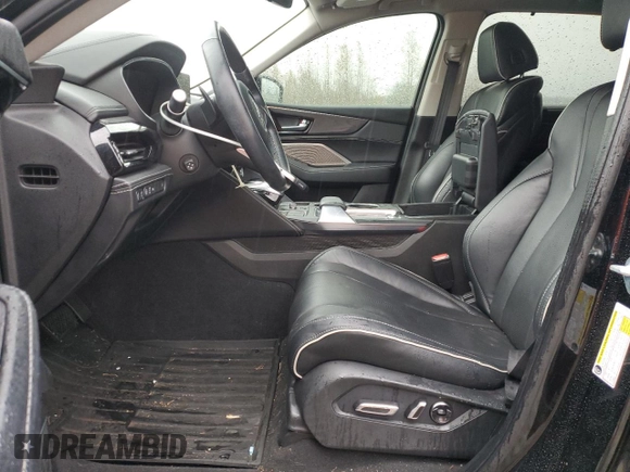 2022 Acura MDX w/Advance Package with VIN 5J8YE1H85NL044927, listed as a Copart auction lot 78668824 with 24,424 mi miles and Salvage Title. Bid and sale history available at carsss.com. Image 7.