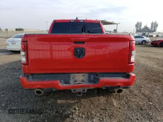 2020 Ram 1500 Big Horn with VIN 1C6SRFFM5LN180375, listed as a Copart auction lot 82192923 with 0 mi miles. Bid and sale history available at carsss.com. Image 6.