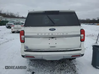 2024 Ford Expedition XLT with VIN 1FMJU1J84REA06771, listed as a Copart auction lot 46238875 with 20,995 mi miles and Salvage Title. Bid and sale history available at carsss.com. Image 6.