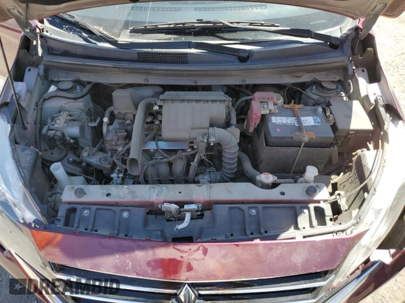 2021 Mitsubishi Mirage ES с VIN ML32AUHJ7MH007810, выставлен на аукционе Copart как лот 55728945 с пробегом 67 248 миль миль и Списание • Salvage title. История ставок и продаж доступна на DreamBid. Изображение 11.