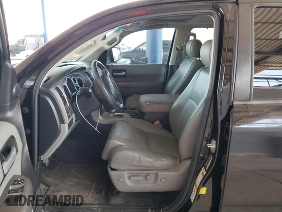 2012 Toyota Sequoia Limited with VIN 5TDJY5G1XCS066467, listed as a Copart auction lot 71124024 with 153,349 mi miles and Salvage Title. Bid and sale history available at carsss.com. Image 7.