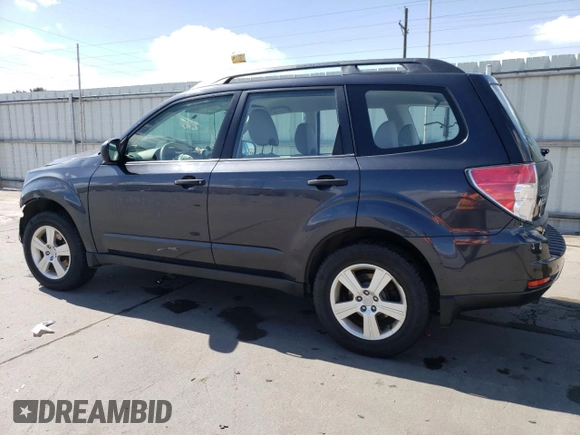 2012 Subaru Forester X with VIN JF2SHBBC3CH458241, listed as a Copart auction lot 51794985 with 183,226 mi miles and Salvage Title. Bid and sale history available at DreamBid. Image 2.