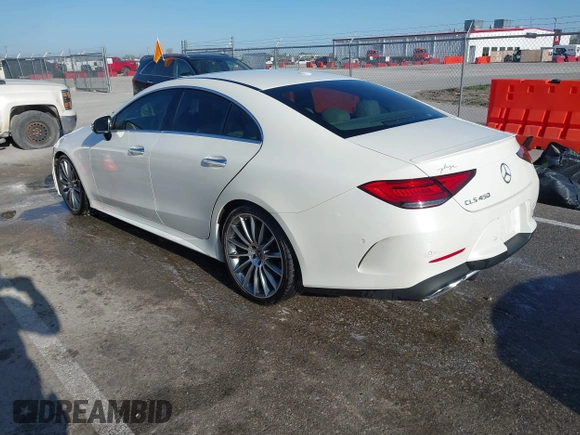 2019 Mercedes-Benz CLS 450 with VIN WDD2J5JB3KA008387, listed as a IAAI auction lot 41914446 with 64,458 mi miles and . Bid and sale history available at DreamBid. Image 3.