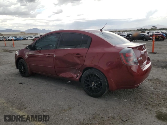 2008 Nissan Sentra S with VIN 3N1AB61E28L612939, listed as a Copart auction lot 60059405 with 129,320 mi miles and Salvage title. Bid and sale history available at DreamBid. Image 2.