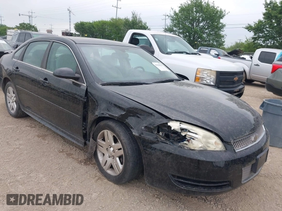 2013 Chevrolet Impala LT with VIN 2G1WB5E30D1202571, listed as a IAAI auction lot 41946958 with 104,291 mi miles and . Bid and sale history available at DreamBid. Image 1.