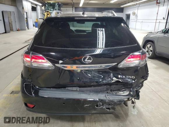 2014 Lexus RX 350 with VIN 2T2BK1BA6EC239883, listed as a Copart auction lot 51311095 with 104,189 mi miles and Salvage Title. Bid and sale history available at DreamBid. Image 6.