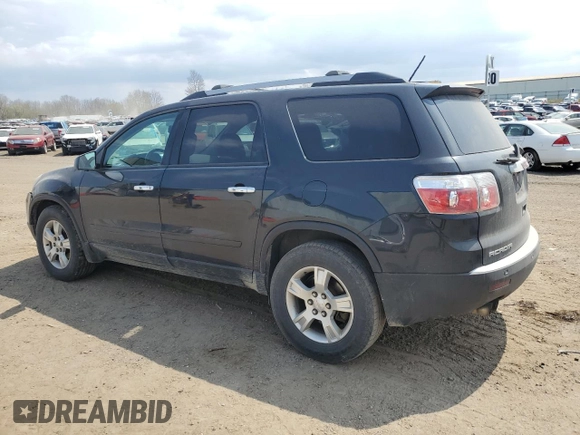 2012 GMC Acadia SLE z VIN 1GKKVPED4CJ287232, wystawiony jako Copart lot #54753665 z przebiegiem 173 052 mil mil oraz Czysty tytuł • Clean title. Historia ofert i sprzedaży dostępna na DreamBid. Obrazek 2.