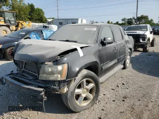 2009 Chevrolet Avalanche LT w/2LT with VIN 3GNFK22029G216140, listed as a Copart auction lot 41242014 with 253,246 mi miles and Salvage Title. Bid and sale history available at carsss.com. Image 1.