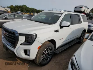 2023 GMC Yukon XL AT4 with VIN 1GKS2HKL7PR386970, listed as a Copart auction lot 68743254 with 10,799 mi miles and Clean Title. Bid and sale history available at carsss.com. Image 1.
