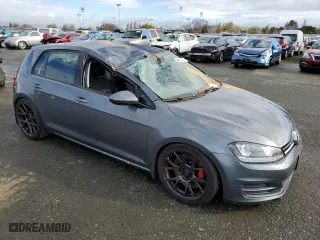2016 Volkswagen Golf TSI SE with VIN 3VW217AU0GM060686, listed as a Copart auction lot 44137963 with 48,840 mi miles. Bid and sale history available at carsss.com. Image 4.