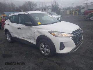2022 Nissan Kicks S with VIN 3N1CP5BV5NL528712, listed as a IAAI auction lot 41863063 with 13,431 mi miles. Bid and sale history available at carsss.com. Image 1.