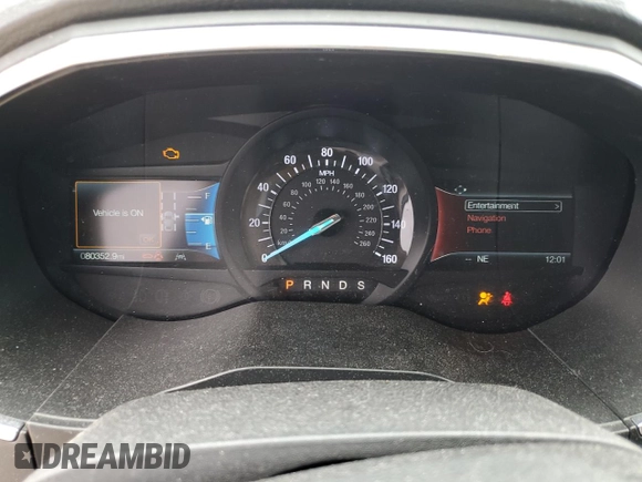 2020 Ford Edge Titanium с VIN 2FMPK3K93LBB56277, выставлен на аукционе Copart как лот 57502985 с пробегом 80 352 миль миль и Списание • Salvage title. История ставок и продаж доступна на DreamBid. Изображение 9.