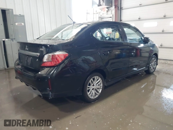 2021 Mitsubishi Mirage G4 ES with VIN ML32FUFJ8MHF05411, listed as a IAAI auction lot 41716053 with 206,842 mi miles. Bid and sale history available at carsss.com. Image 4.