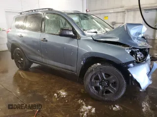2012 Toyota RAV4 with VIN 2T3JF4DV6CW196073, listed as a Copart auction lot 43974775 with 0 mi miles and Salvage Title. Bid and sale history available at carsss.com. Image 4.