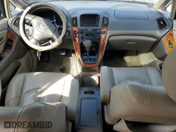 2001 Lexus RX 300 with VIN JTJHF10U810187271, listed as a Copart auction lot 47242574 with 291,173 mi miles and Clean Title. Bid and sale history available at carsss.com. Image 8.
