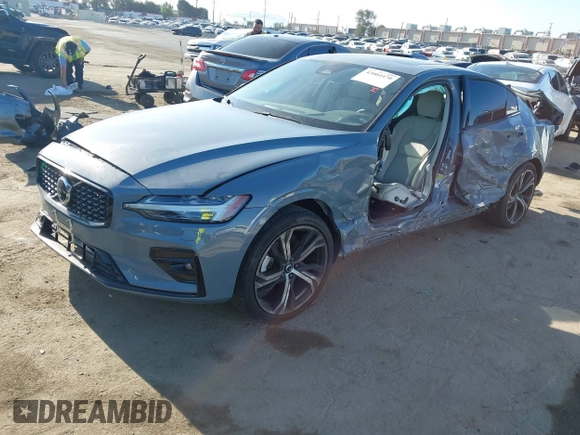 2024 Volvo S60 Plus Dark Theme with VIN 7JRL12TL5RG324532, listed as a IAAI auction lot 42004470 with Not provided miles and . Bid and sale history available at DreamBid. Image 2.