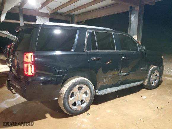 2017 Chevrolet Tahoe Premier with VIN 1GNSCCKC8HR371950, listed as a Copart auction lot 84276994 with 128,278 mi miles and Salvage Title. Bid and sale history available at carsss.com. Image 3.