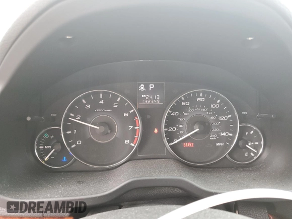 2012 Subaru Outback Limited with VIN 4S4BRBLCXC3288057, listed as a Copart auction lot 57960985 with 132,349 mi miles and Salvage title. Bid and sale history available at DreamBid. Image 9.
