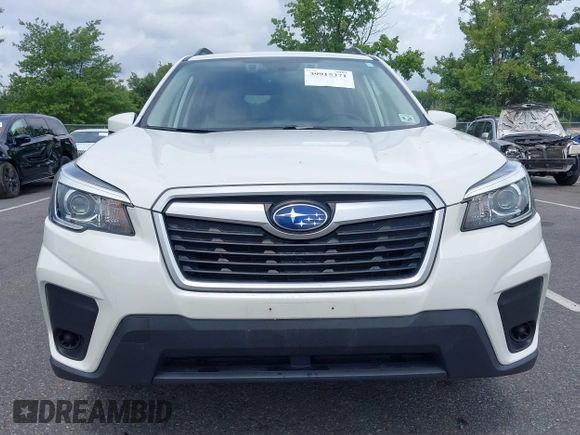 2019 Subaru Forester Premium with VIN JF2SKAEC5KH564387, listed as a IAAI auction lot 39915371 with 57,331 mi miles. Bid and sale history available at carsss.com. Image 12.