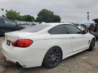 2016 BMW 4 Series 428i with VIN WBA3N7C51GK226963, listed as a Copart auction lot 53151035 with 90,384 mi miles and Salvage title. Bid and sale history available at DreamBid. Image 3.