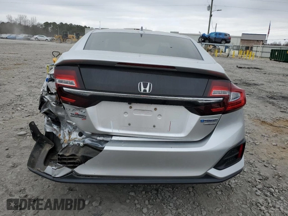 2018 Honda Clarity Plug-In Hybrid Touring with VIN JHMZC5F37JC007765, listed as a Copart auction lot 43530885 with 79,744 mi miles and Salvage Title. Bid and sale history available at carsss.com. Image 6.