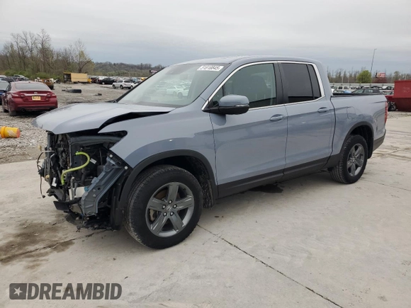 2022 Honda Ridgeline RTL z VIN 5FPYK3F54NB038946, wystawiony jako Copart lot #51818845 z przebiegiem 41 024 mil mil oraz Szkoda całkowita • Salvage title. Historia ofert i sprzedaży dostępna na DreamBid. Obrazek 1.