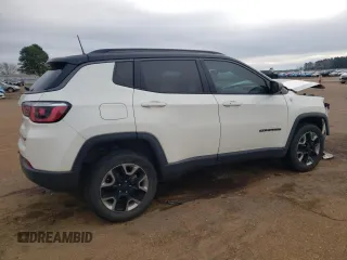 2018 Jeep Compass Trailhawk with VIN 3C4NJDDB1JT130136, listed as a Copart auction lot 47416525 with 74,662 mi miles and Salvage Title. Bid and sale history available at carsss.com. Image 3.