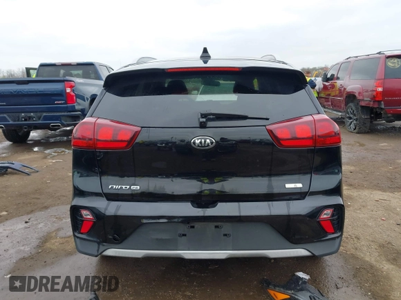 2020 Kia Niro LX with VIN KNDCB3LC5L5442939, listed as a IAAI auction lot 42006101 with 93,689 mi miles and . Bid and sale history available at DreamBid. Image 17.