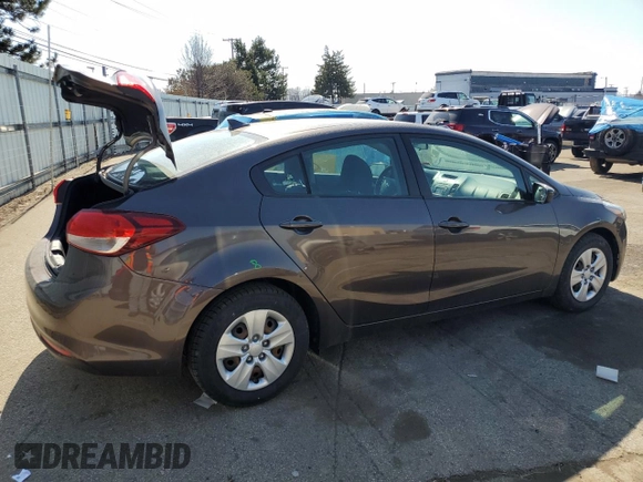 2017 Kia Forte S with VIN 3KPFL4A72HE137626, listed as a Copart auction lot 48404475 with 88,889 mi miles and Salvage Title. Bid and sale history available at DreamBid. Image 3.