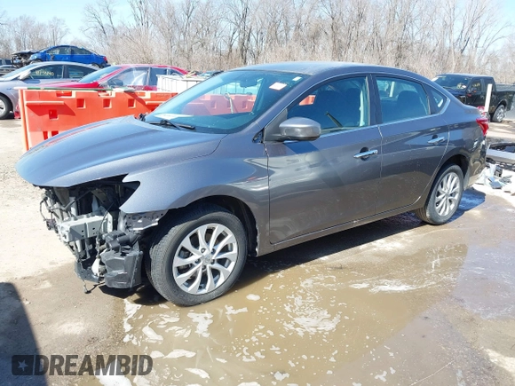 2019 Nissan Sentra SV with VIN 3N1AB7AP0KL626675, listed as a IAAI auction lot 41750790 with 86,432 mi miles and . Bid and sale history available at DreamBid. Image 23.