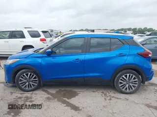 2023 Nissan Kicks SV with VIN 3N1CP5CV3PL554999, listed as a IAAI auction lot 42124980 with 19,963 mi miles and . Bid and sale history available at DreamBid. Image 14.