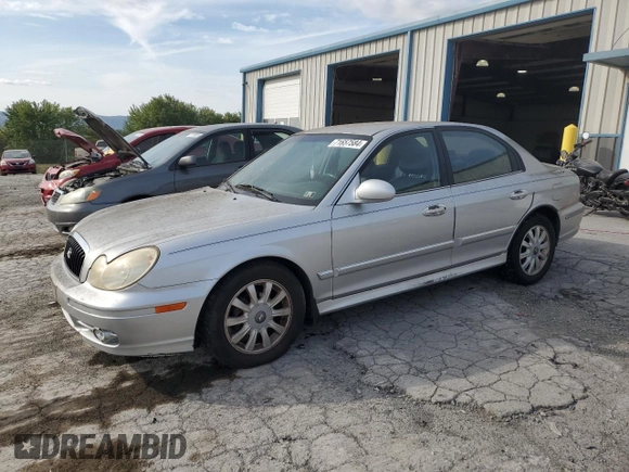 2003 Hyundai Sonata GLS with VIN KMHWF35H63A910917, listed as a Copart auction lot 71657584 with 120,196 mi miles and Salvage Title. Bid and sale history available at carsss.com. Image 1.