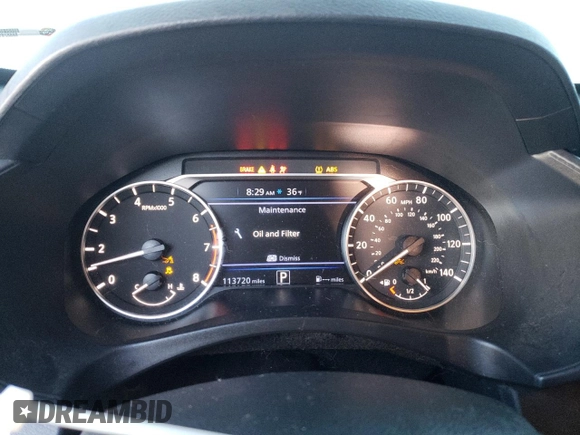 2019 Nissan Altima 2.5 SV with VIN 1N4BL4DV4KC123871, listed as a Copart auction lot 84295754 with 113,720 mi miles and Salvage Title. Bid and sale history available at carsss.com. Image 9.
