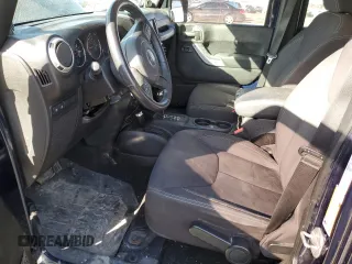 2013 Jeep Wrangler Unlimited Rubicon with VIN 1C4BJWFG5DL594280, listed as a Copart auction lot 46021265 with 117,102 mi miles and Salvage Title. Bid and sale history available at carsss.com. Image 7.