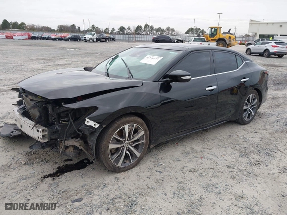 2020 Nissan Maxima SL with VIN 1N4AA6DV7LC376424, listed as a IAAI auction lot 41396571 with 72,268 mi miles. Bid and sale history available at carsss.com. Image 17.