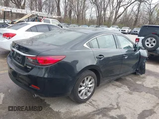 2016 Mazda 6 i Sport with VIN JM1GJ1U54G1409629, listed as a IAAI auction lot 41892485 with 68,104 mi miles and . Bid and sale history available at DreamBid. Image 4.