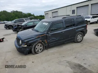 2014 Jeep Patriot Sport with VIN 1C4NJPBA7ED753090, listed as a Copart auction lot 54234865 with 104,390 mi miles and Salvage title. Bid and sale history available at DreamBid. Image 1.