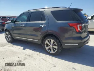 2018 Ford Explorer Limited with VIN 1FM5K7F82JGA26318, listed as a Copart auction lot 49865765 with 115,533 mi miles and Salvage Title. Bid and sale history available at carsss.com. Image 2.