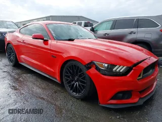 2017 Ford Mustang GT with VIN 1FA6P8CF5H5332315, listed as a IAAI auction lot 41337745 with 105,833 mi miles and . Bid and sale history available at carsss.com. Image 1.