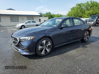 2025 Mercedes-Benz E 350 with VIN W1KLF4HB8SA106305, listed as a Copart auction lot 59303605 with 4,707 mi miles and Salvage title. Bid and sale history available at DreamBid. Image 1.