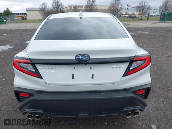 2024 Subaru WRX with VIN JF1VBAB64R9819602, listed as a IAAI auction lot 41928895 with 1,832 mi miles and . Bid and sale history available at DreamBid. Image 16.