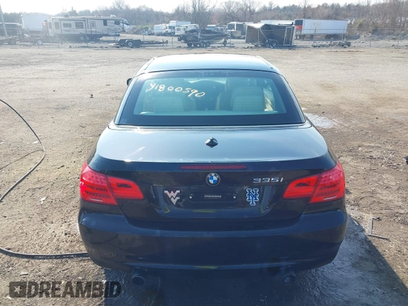 2011 BMW 3 Series 335i with VIN WBADX7C50BE581662, listed as a IAAI auction lot 41800590 with 118,547 mi miles and . Bid and sale history available at DreamBid. Image 17.