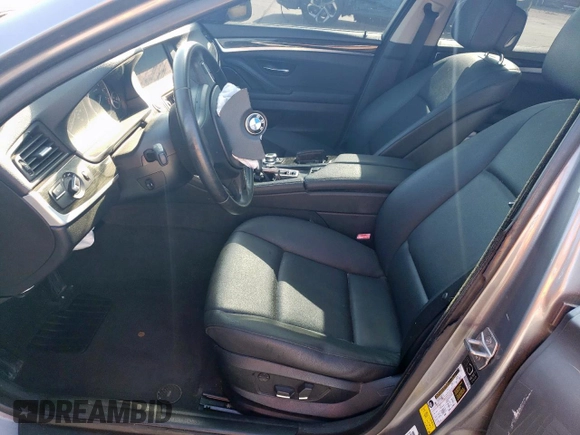 2013 BMW 5 Series 528i with VIN WBAXG5C54DDY34847, listed as a Copart auction lot 51960695 with Not Provided miles and Salvage Title. Bid and sale history available at carsss.com. Image 7.
