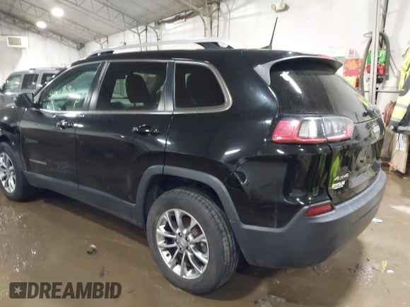 2019 Jeep Cherokee Latitude Plus with VIN 1C4PJMLB8KD181943, listed as a IAAI auction lot 41566439 with 151,118 mi miles and . Bid and sale history available at DreamBid. Image 3.