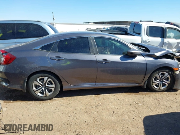 2016 Honda Civic Sedan LX with VIN 19XFC2F5XGE083440, listed as a IAAI auction lot 41622068 with 176,886 mi miles. Bid and sale history available at carsss.com. Image 12.