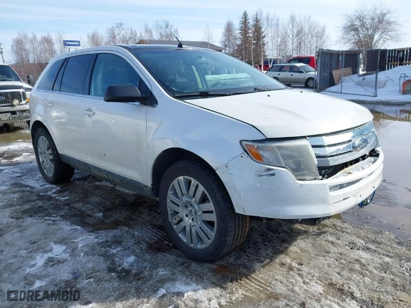 2010 Ford Edge Limited with VIN 2FMDK4KC7ABA41862, listed as a IAAI auction lot 42009403 with 206,608 mi miles. Bid and sale history available at carsss.com. Image 1.
