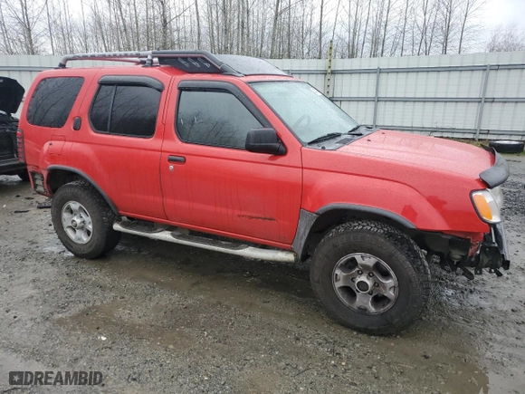 2000 Nissan Xterra XE with VIN 5N1ED28Y6YC531855, listed as a Copart auction lot 84796634 with 140,973 mi miles and Salvage Title. Bid and sale history available at carsss.com. Image 4.