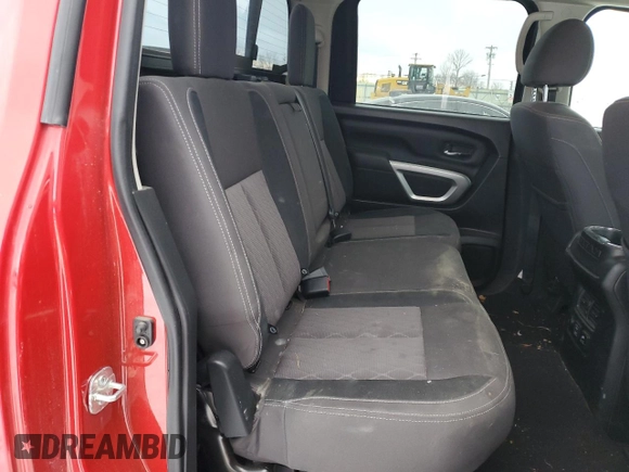 2024 Nissan Titan Pro-4X with VIN 1N6AA1ED6RN101155, listed as a Copart auction lot 41508525 with 16,622 mi miles and Salvage title. Bid and sale history available at DreamBid. Image 10.